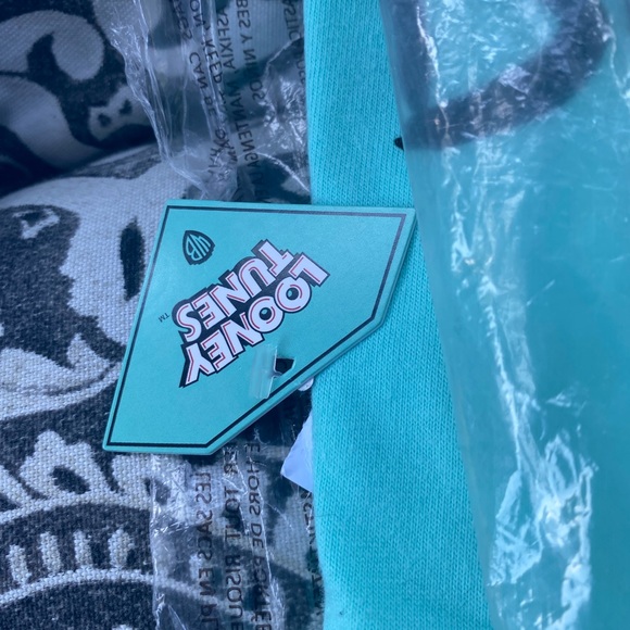 Diamond Supply X Looney Tunes XXL Teal Blue Tee BNWT - Picture 7 of 7